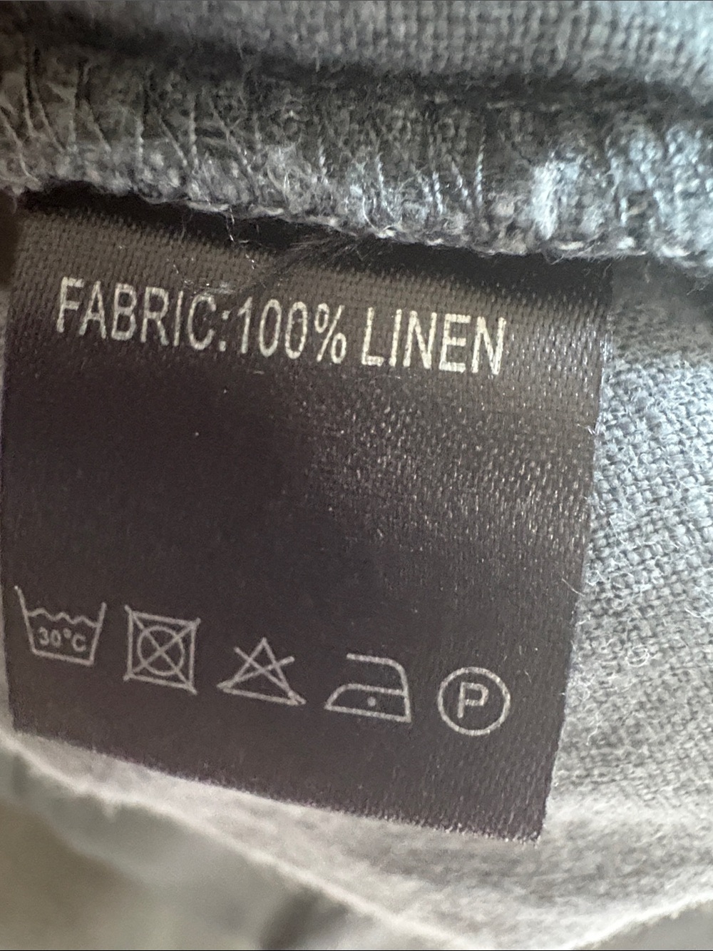 Smocked-Waist Wide Leg Pants in Charcoal - Picture 4 of 4